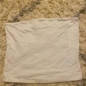 Women’s white tube top from American Eagle. Size medium.